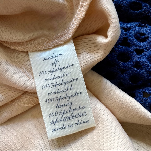 NWT Francesca’s Alya Kandyce Indigo Lace Dress - Picture 7 of 8